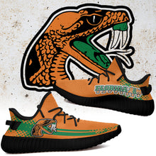 Load image into Gallery viewer, Florida A&amp;M Rattlers NCAA Sport Teams Like Yeezy Boost Shoes T10711 187