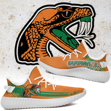 Load image into Gallery viewer, Florida A&amp;M Rattlers NCAA Sport Teams Like Yeezy Boost Shoes T10711 187