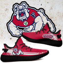 Load image into Gallery viewer, Fresno State Bulldogs NCAA Sport Teams Like Yeezy Boost Shoes T10711 182