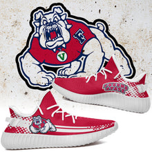 Load image into Gallery viewer, Fresno State Bulldogs NCAA Sport Teams Like Yeezy Boost Shoes T10711 182