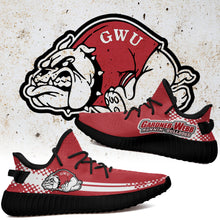 Load image into Gallery viewer, Gardner Webb Runnin' Bulldogs NCAA Sport Teams Like Yeezy Boost Shoes T10711 180