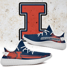 Load image into Gallery viewer, Illinois fighting illini NCAA Sport Teams Like Yeezy Boost Shoes T10711 164