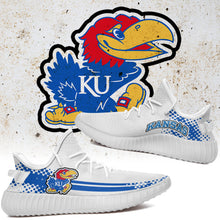 Load image into Gallery viewer, Kansas Jayhawks NCAA Sport Teams Like Yeezy Boost Shoes T10711 154