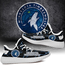 Load image into Gallery viewer, Minnesota Timberwolves NBA Like Yeezy Shoes Lightning Black Edition Gift For Fans T0811-V08-13