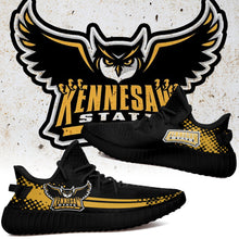 Load image into Gallery viewer, Kennesaw State Owls NCAA Sport Teams Like Yeezy Boost Shoes T10711 152