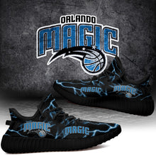 Load image into Gallery viewer, Orlando Magic NBA Like Yeezy Shoes Lightning Black Edition Gift For Fans T0811-V08-9
