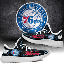 Load image into Gallery viewer, Philadelphia 76ers NBA Like Yeezy Shoes Lightning Black Edition Gift For Fans T0811-V08-8