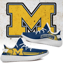 Load image into Gallery viewer, Michigan Wolverines NCAA Sport Teams Like Yeezy Boost Shoes T10711 130