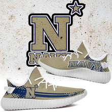 Load image into Gallery viewer, Navy Midshipmen NCAA Sport Teams Like Yeezy Boost Shoes T10711 117