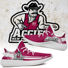 Load image into Gallery viewer, New Mexico State Aggies NCAA Sport Teams Like Yeezy Boost Shoes T10711 112