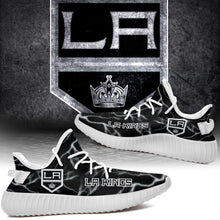 Load image into Gallery viewer, Los Angeles Kings NHL Like Yeezy Shoes Lightning Black Edition Gift For Fans T0811-V08-18