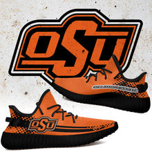 Load image into Gallery viewer, Oklahoma State University Athletics NCAA Sport Teams Like Yeezy Boost Shoes T10711 093