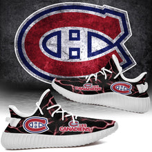 Load image into Gallery viewer, Montr??al Canadiens NHL Like Yeezy Shoes Lightning Black Edition Gift For Fans T0811-V08-16