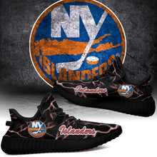 Load image into Gallery viewer, New York Islanders NHL Like Yeezy Shoes Lightning Black Edition Gift For Fans T0811-V08-13