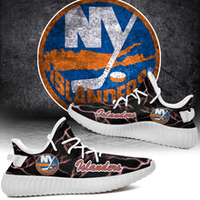 Load image into Gallery viewer, New York Islanders NHL Like Yeezy Shoes Lightning Black Edition Gift For Fans T0811-V08-13