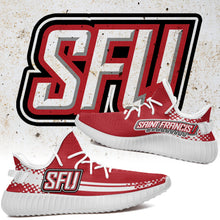 Load image into Gallery viewer, Saint Francis Red Flash NCAA Sport Teams Like Yeezy Boost Shoes T10711 073