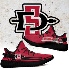 Load image into Gallery viewer, San Diego State Aztecs NCAA Sport Teams Like Yeezy Boost Shoes T10711 070