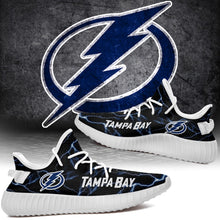 Load image into Gallery viewer, Tampa Bay Lightning NHL Like Yeezy Shoes Lightning Black Edition Gift For Fans T0811-V08-6