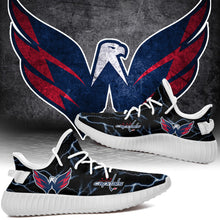 Load image into Gallery viewer, Washington Capitals NHL Like Yeezy Shoes Lightning Black Edition Gift For Fans T0811-V08-2