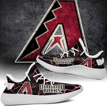 Load image into Gallery viewer, Arizona Diamondbacks MLB Like Yeezy Shoes Lightning Black Edition Gift For Fans T0811-V08-30