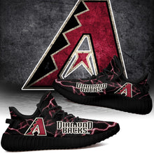 Load image into Gallery viewer, Arizona Diamondbacks MLB Like Yeezy Shoes Lightning Black Edition Gift For Fans T0811-V08-30