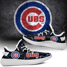 Load image into Gallery viewer, Chicago Cubs MLB Like Yeezy Shoes Lightning Black Edition Gift For Fans T0811-V08-26