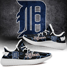 Load image into Gallery viewer, Detroit Tigers MLB Like Yeezy Shoes Lightning Black Edition Gift For Fans T0811-V08-21