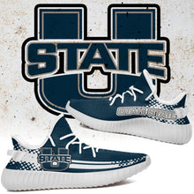 Load image into Gallery viewer, Utah State Aggies NCAA Sport Teams Like Yeezy Boost Shoes T10711 025