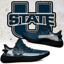 Load image into Gallery viewer, Utah State Aggies NCAA Sport Teams Like Yeezy Boost Shoes T10711 025