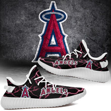 Load image into Gallery viewer, Los Angeles Angels MLB Like Yeezy Shoes Lightning Black Edition Gift For Fans T0811-V08-18