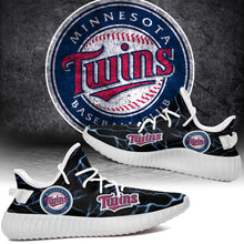 Load image into Gallery viewer, Minnesota Twins MLB Like Yeezy Shoes Lightning Black Edition Gift For Fans T0811-V08-14