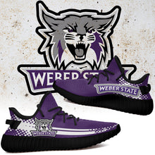 Load image into Gallery viewer, Weber State Wildcats NCAA Sport Teams Like Yeezy Boost Shoes T10711 012