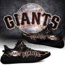 Load image into Gallery viewer, San Francisco Giants MLB Like Yeezy Shoes Lightning Black Edition Gift For Fans T0811-V08-8