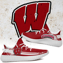 Load image into Gallery viewer, Wisconsin Badgers NCAA Sport Teams Like Yeezy Boost Shoes T10711 005