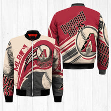 Load image into Gallery viewer, Arizona Diamondbacks MLB Balls Bomber Jacket Apparel Gift For Fans L0711-01