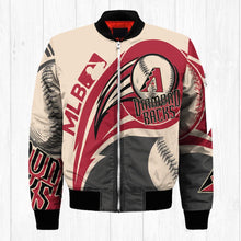 Load image into Gallery viewer, Arizona Diamondbacks MLB Balls Bomber Jacket Apparel Gift For Fans L0711-01
