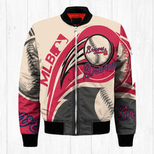 Load image into Gallery viewer, Atlanta Braves MLB Balls Bomber Jacket Apparel Gift For Fans L0711-02