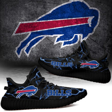 Load image into Gallery viewer, Buffalo Bills NFL Like Yeezy Shoes Lightning Black Edition Gift For Fans T0811-V08-29