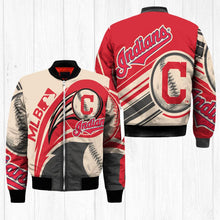Load image into Gallery viewer, Cleveland Indians MLB Balls Bomber Jacket Apparel Gift For Fans L0711-23