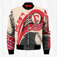 Load image into Gallery viewer, Cleveland Indians MLB Balls Bomber Jacket Apparel Gift For Fans L0711-23