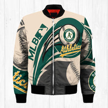 Load image into Gallery viewer, Oakland Athletics MLB Balls Bomber Jacket Apparel Gift For Fans L0711-12