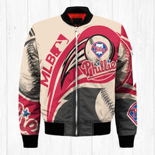 Load image into Gallery viewer, Philadelphia Phillies MLB Balls Bomber Jacket Apparel Gift For Fans L0711-10