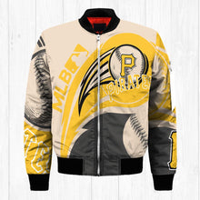 Load image into Gallery viewer, Pittsburgh Pirates MLB Balls Bomber Jacket Apparel Gift For Fans L0711-09