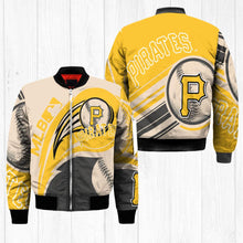Load image into Gallery viewer, Pittsburgh Pirates MLB Balls Bomber Jacket Apparel Gift For Fans L0711-09