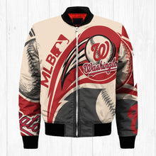Load image into Gallery viewer, Washington Nationals MLB Balls Bomber Jacket Apparel Gift For Fans L0711-29