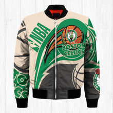 Load image into Gallery viewer, Boston Celtics NBA Balls Bomber Jacket Apparel Gift For Fans L0711-08