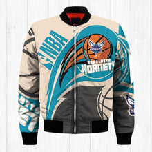 Load image into Gallery viewer, Charlotte Hornets NBA Balls Bomber Jacket Apparel Gift For Fans L0711-06