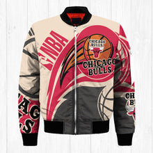 Load image into Gallery viewer, Chicago Bulls NBA Balls Bomber Jacket Apparel Gift For Fans L0711-05