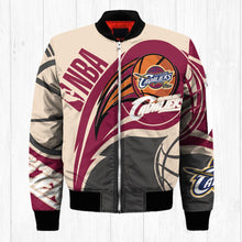 Load image into Gallery viewer, Cleveland Cavaliers NBA Balls Bomber Jacket Apparel Gift For Fans L0711-04