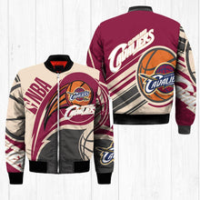 Load image into Gallery viewer, Cleveland Cavaliers NBA Balls Bomber Jacket Apparel Gift For Fans L0711-04